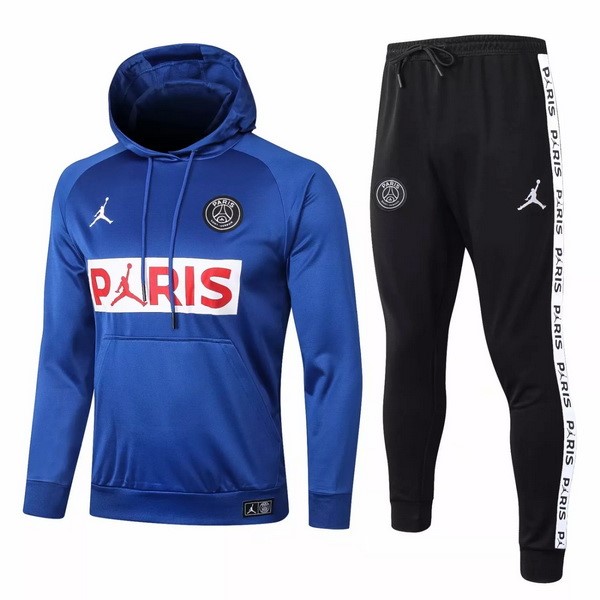 Survetement Football Paris Saint Germain 2020-21 Bleu Blanc Noir